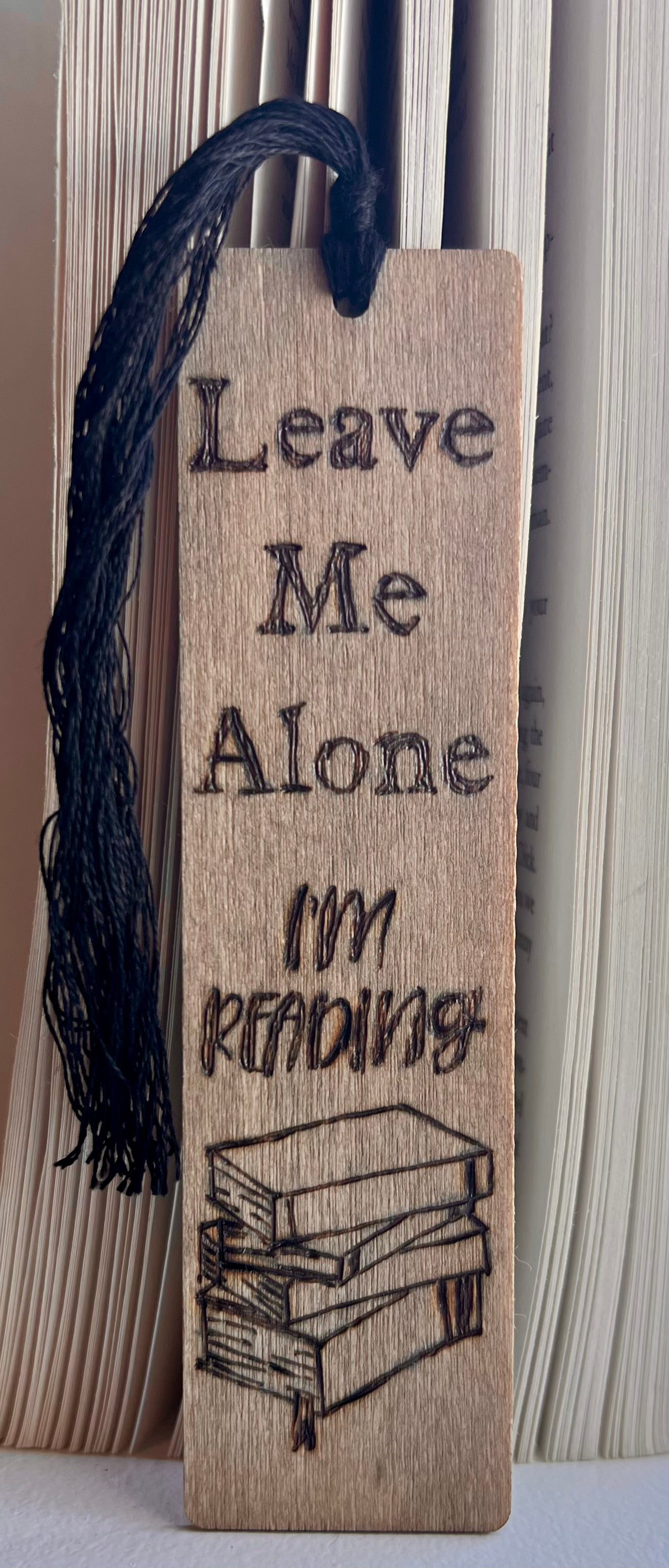 Leave Me Alone Bookmark